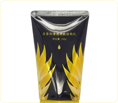 custom printing men's face wash tube