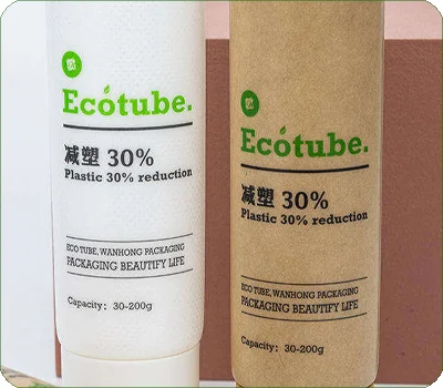 custom silk printing kraft paper packaging tube