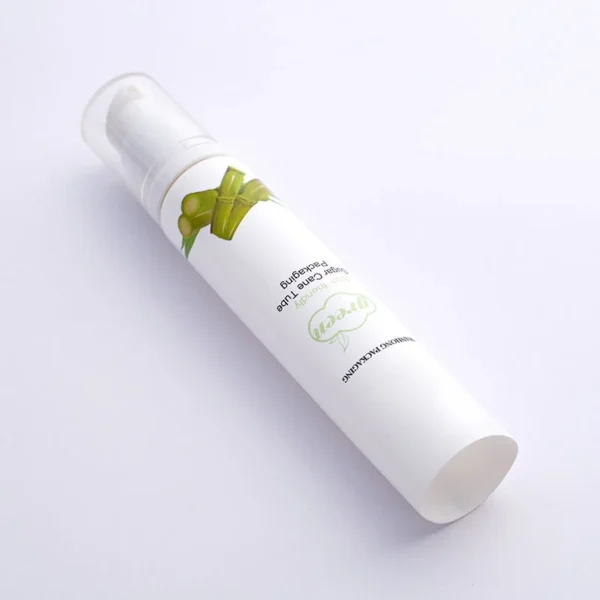 custom sugarcane cosmetic squeeze tube