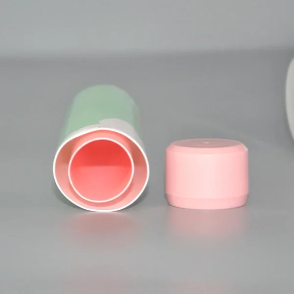 double chamber facial cleanser squeeze tube