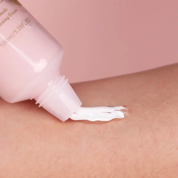 dual chamber body lotion tube