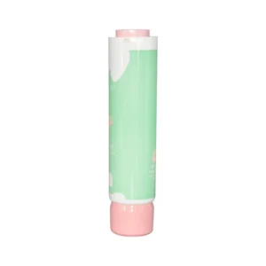dual chamber squeeze cosmetic tube
