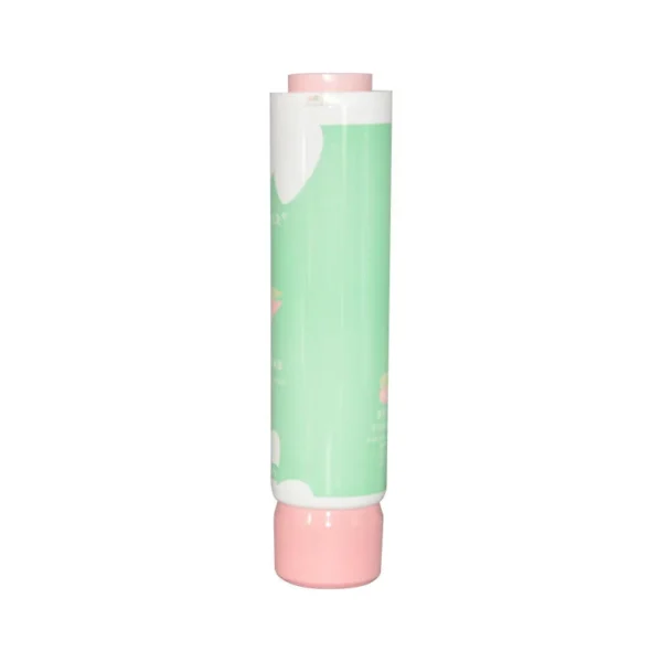 dual chamber squeeze cosmetic tube