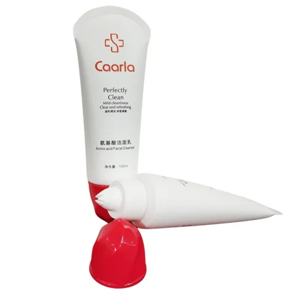 empty hand cream tube packaging