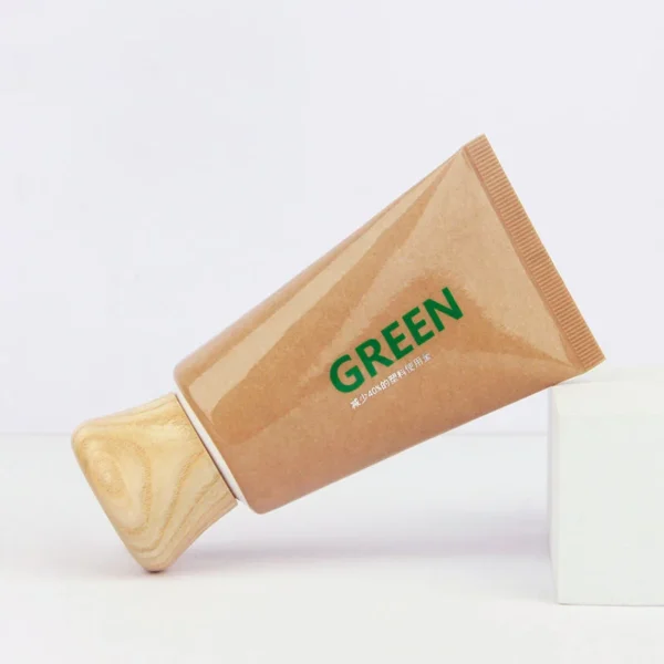 empty kraft paper squeeze tube