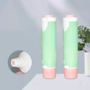 empty lotion tube dual chamber design
