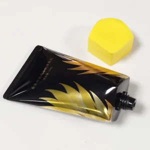 empty men's facewash tube