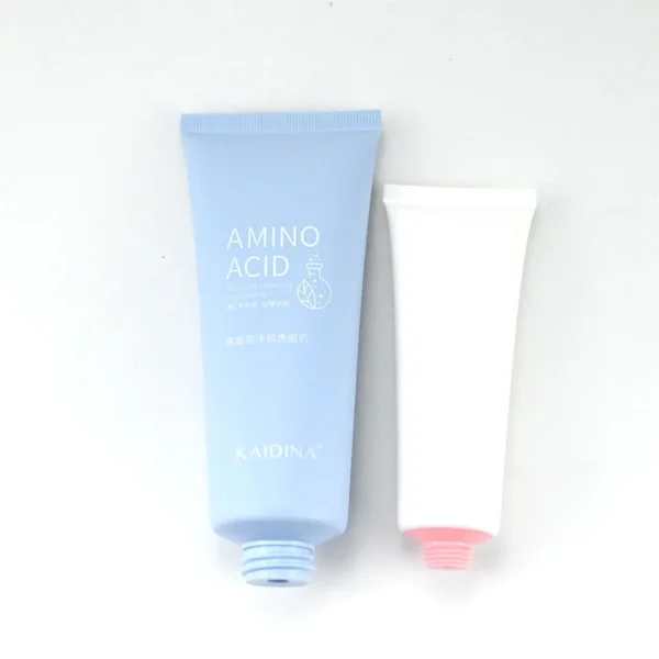 empty refillable lotion tube