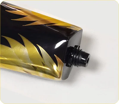 empty squeeze facial cleanser tube