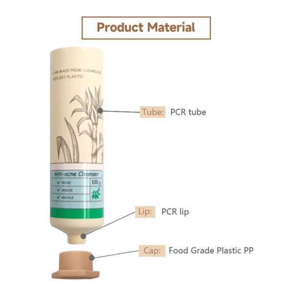 empty squeeze moisturizing hand lotion tube