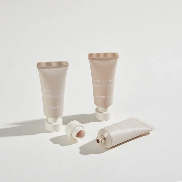 facial cream sample tube