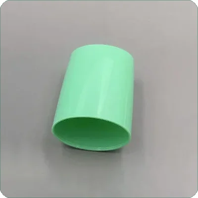 green PP cap facial mask bottle