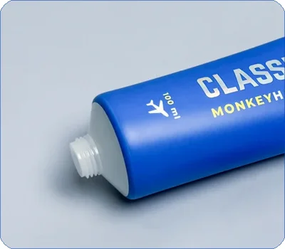 leakproof screw top face wash packaging