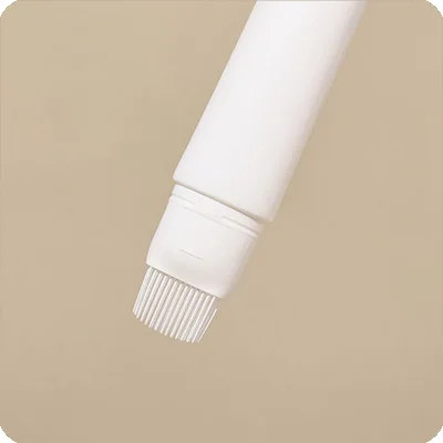 brush applicator makeup tube