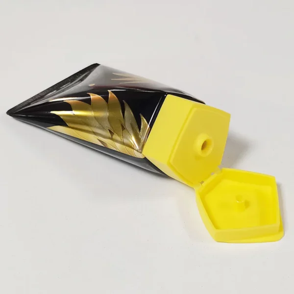 empty squeeze facial cleanser tube for men