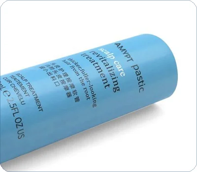 custom printed PE plastic tube