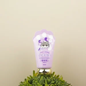 purple squeeze tube for child facial cleanser