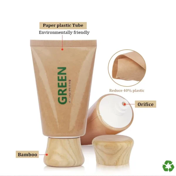 recyclable kraft paper squeeze tube