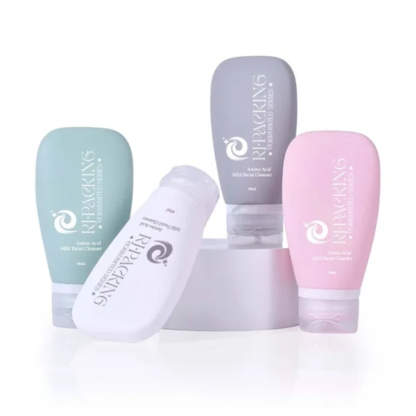 refillable hand cream squeeze tube