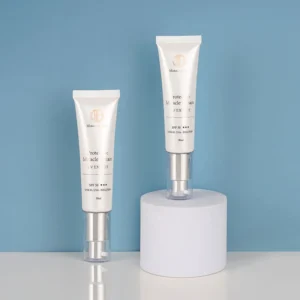 refillable pump makeup tube
