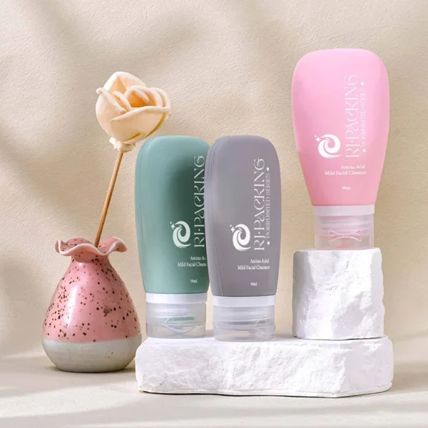 reusable silicon squeeze tube