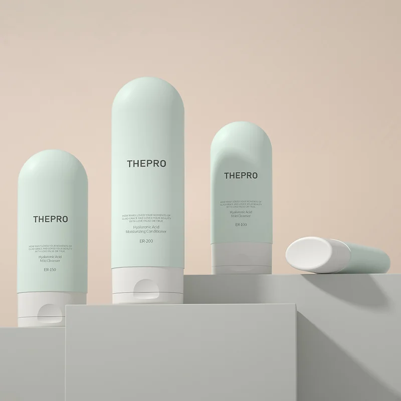 reusable squeeze tube with flip cap