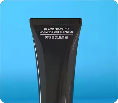 silk screen printing facial wash squeeze tube