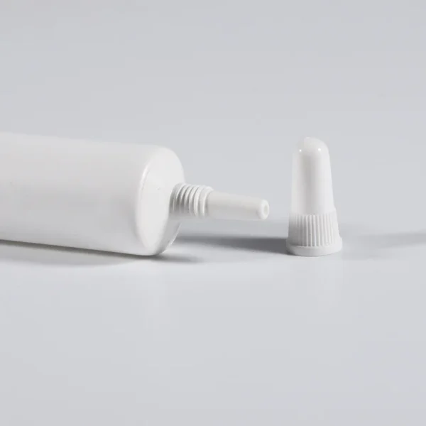 squeeze hair care tube with needle nozzle