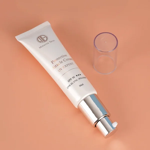 squeeze pump eye cream tube