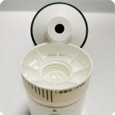squeeze soft tube leakproof screw on neck