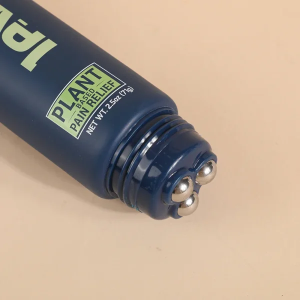 squeeze tube with metal roller ball