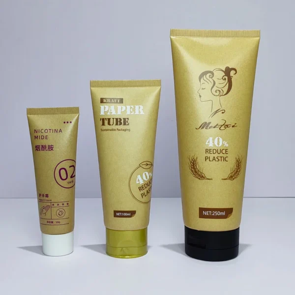 sustainable eco friendly kraft paper cosmetic packaging
