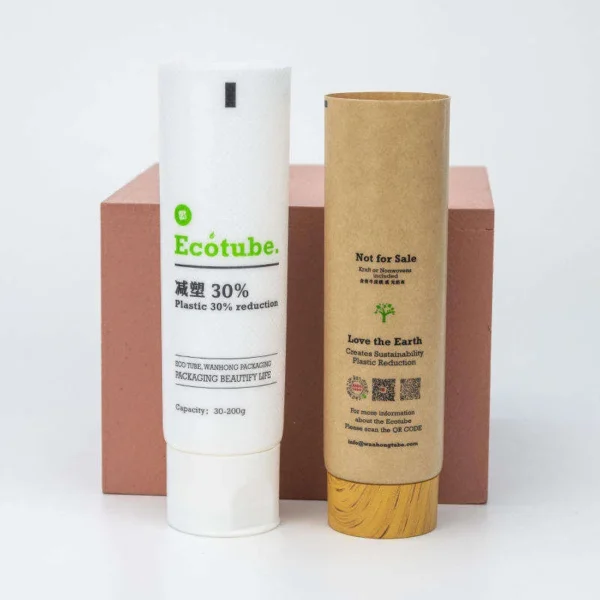 sustainable lotion packaging tube
