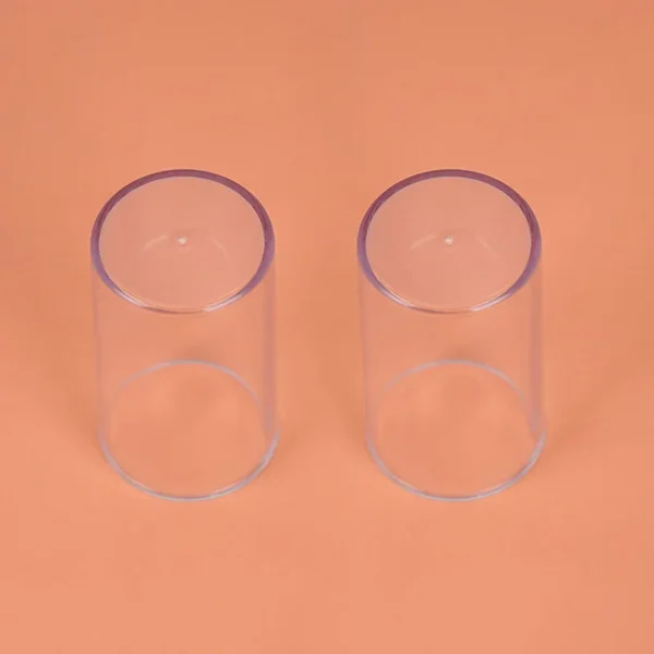 transparent cap airless pump tube