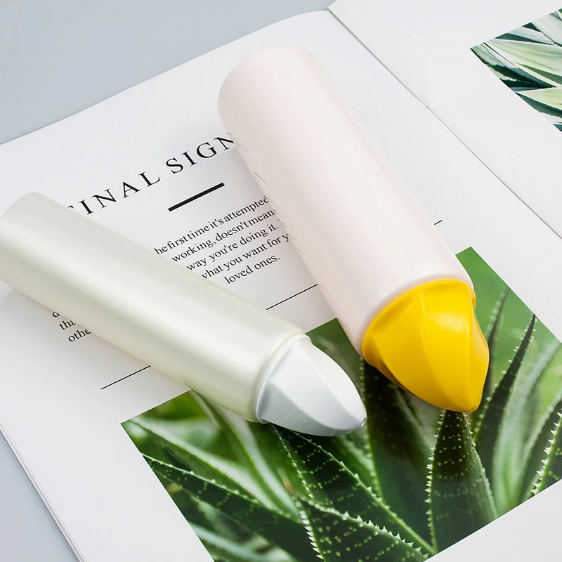 unique nozzle hand cream packaging tube