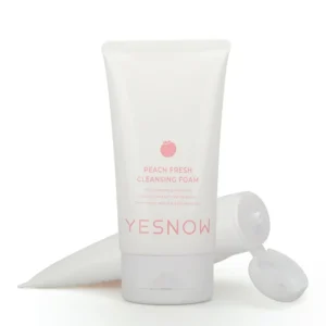 empty face wash packaging tube