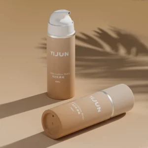 1 oz mono PP plastic airless pump bottle