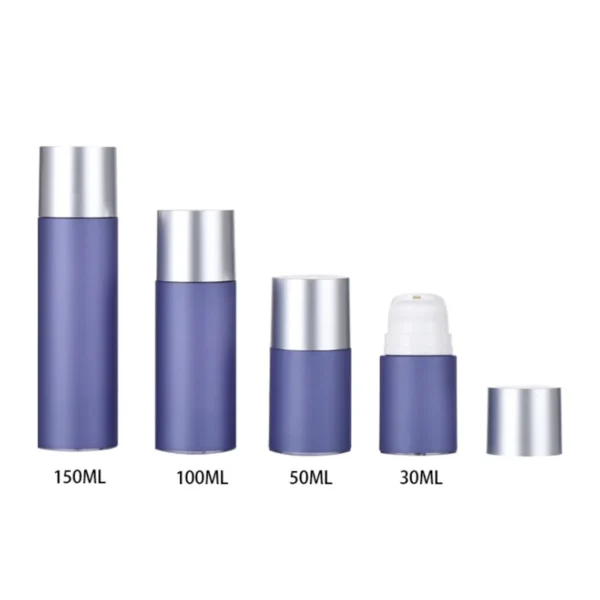 30ml to 150ml mono material airless bottles