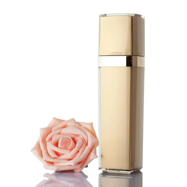 acrylic gold lotion pump bottle