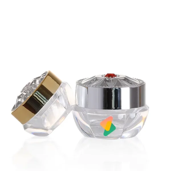 acrylic UV gel jar for nail care salon