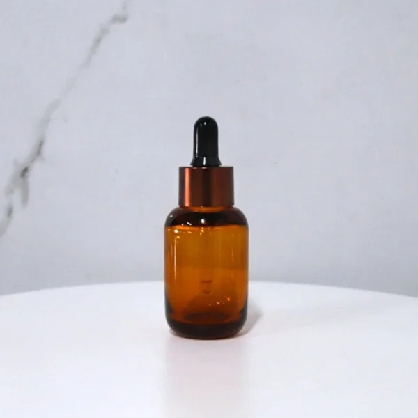 amber dropper bottle for essential oil