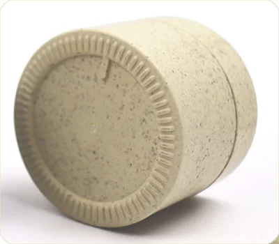 anti-slip bottom plastic cream jars