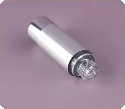 AS electroplated airless bottle body