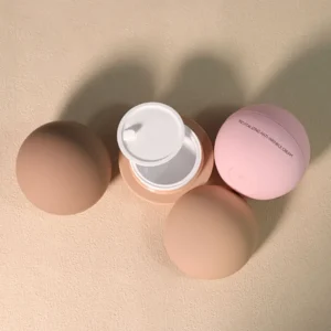 ball shape PP plastic cosmetic containers
