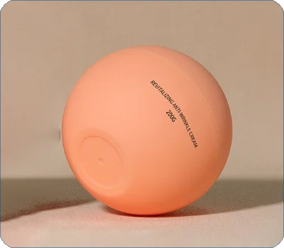 bottom of round cosmetic container