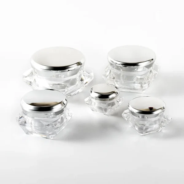 clear acrylic cream jars wholesale