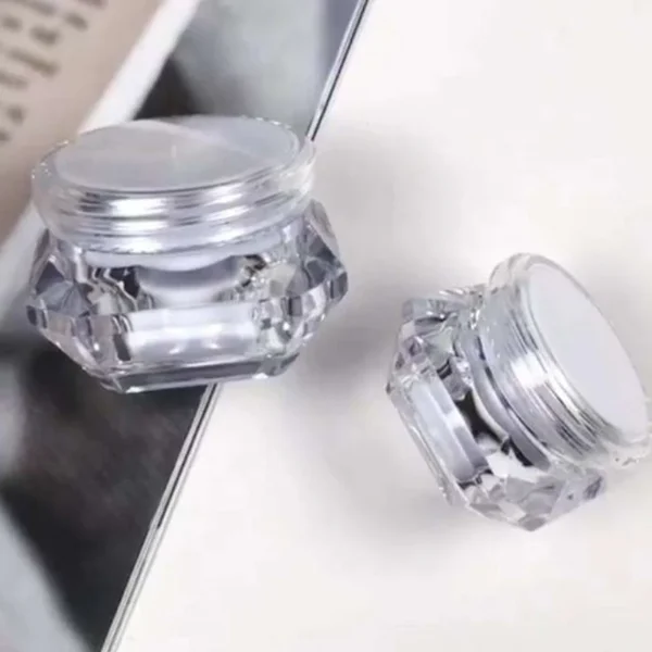 cosmetic acrylic plastic jars