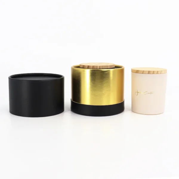 cylinder cardboard candle boxes