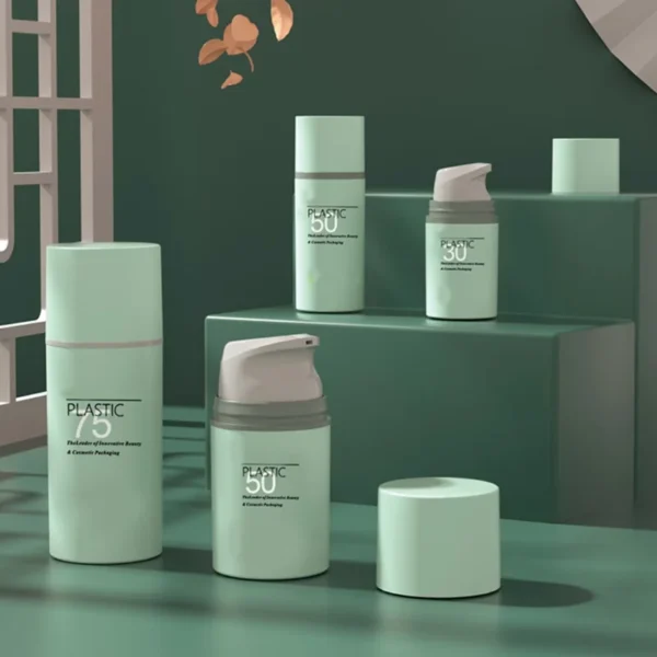 eco-friendly PP airless pump lotion bottle
