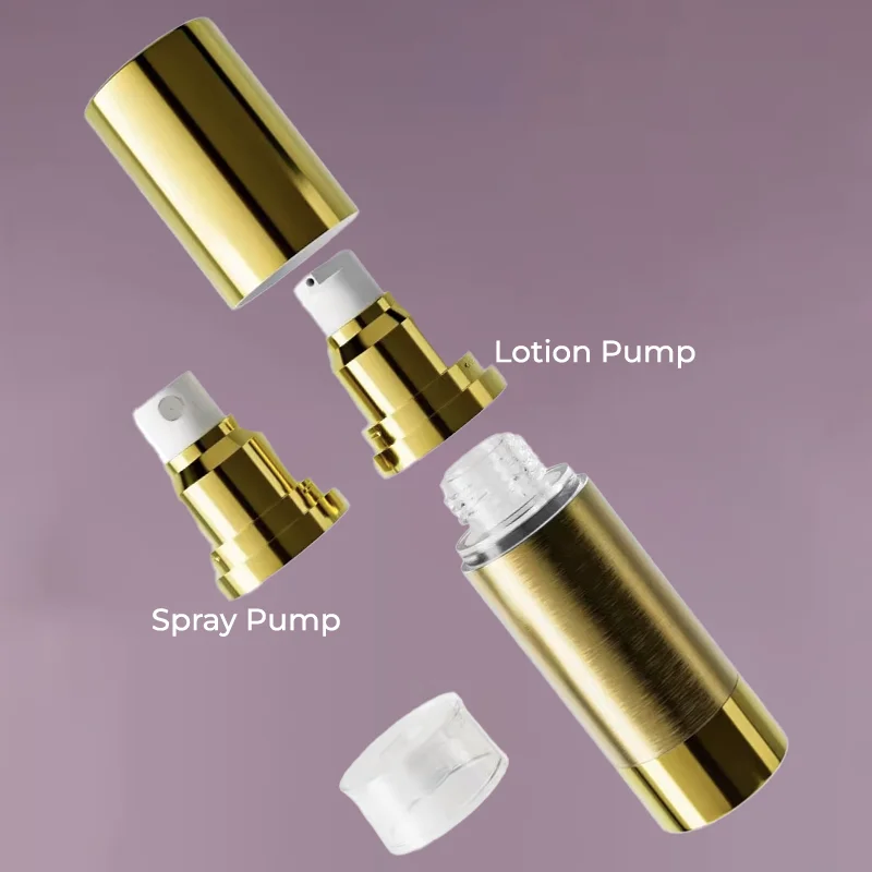 mechanism of airless bottle